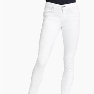NWT rag & bone Jeans White Cate Mid-Rise Ankle Skinny Size 25 (2) MSRP $195